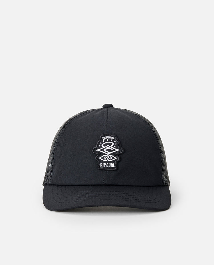 Ripcurl Search Icon Trucker - Black