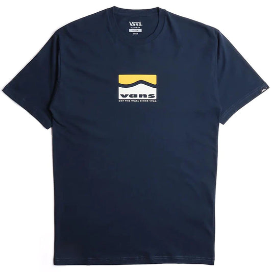 Vans Centre Sidestripe T Shirt - Navy