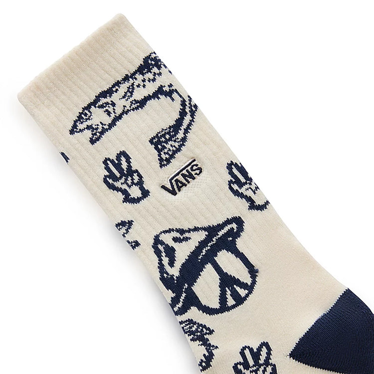 Vans Outer Limits Crew Socks - White