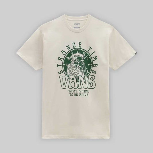 Vans Strange Times T Shirt - Antique White