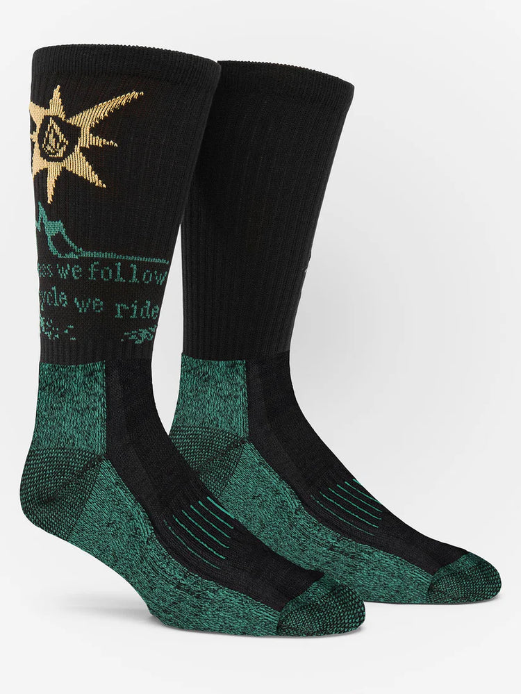 Volcom Bryan Iguchi Socks - Stealth