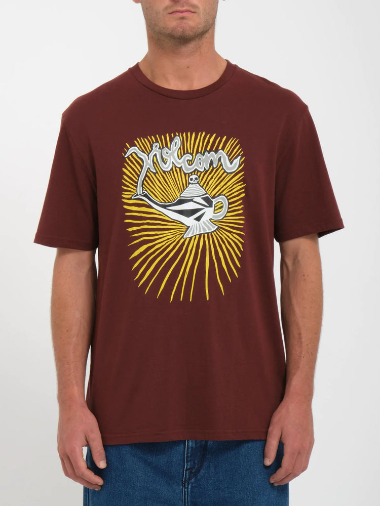 Volcom Stone Gonymagic T Shirt - Chocolate