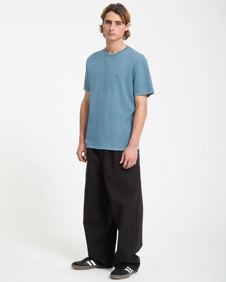 Volcom Solid Stone T Shirt - Blue Wash