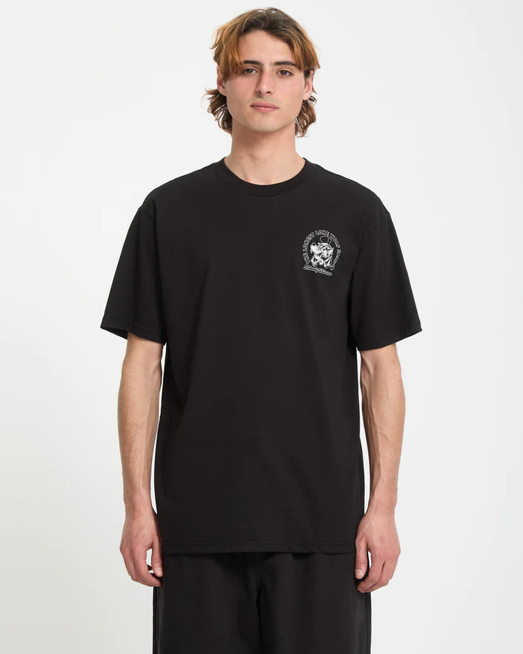 Volcom Solo Wolf T Shirt - Black