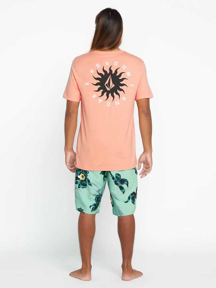 Volcom Stone Farm To Yarn Rayz T Shirt - Summer Orange