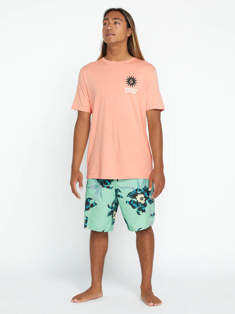 Volcom Stone Farm To Yarn Rayz T Shirt - Summer Orange