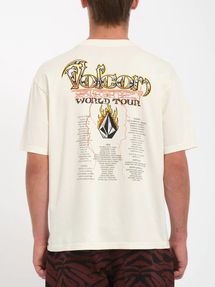 Volcom Stone Ghost T Shirt - Off White