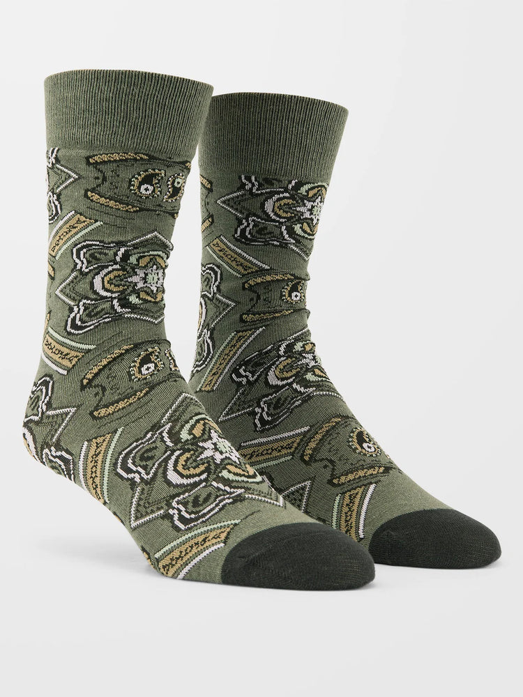 Volcom Stone True Socks - Agave