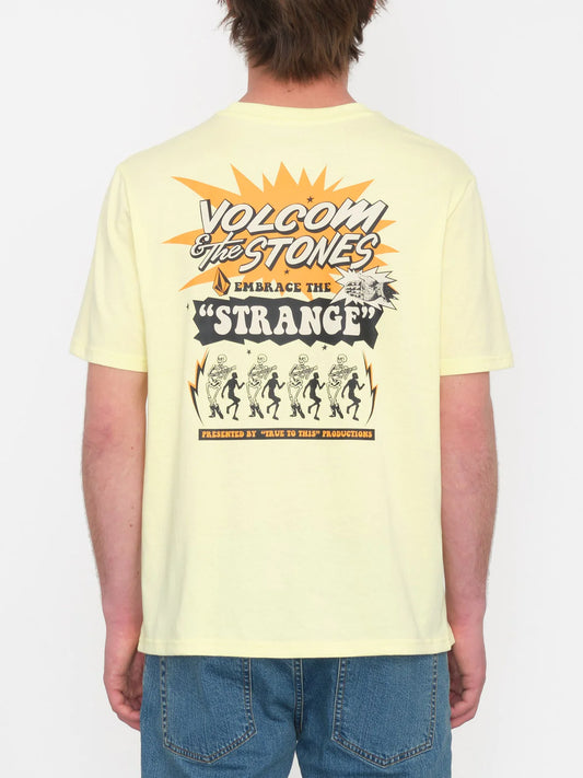 Volcom Strange Relics T Shirt - Aura Yellow