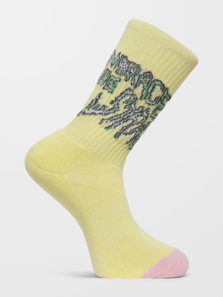 Volcom Tetsunori Socks - Aura Yellow