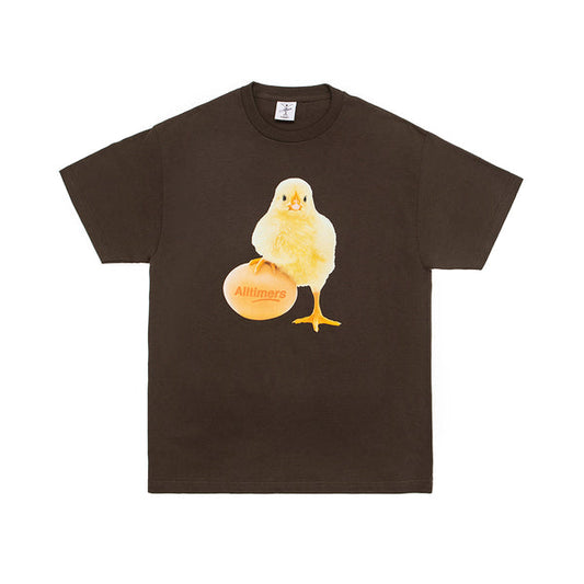 Alltimers Cool Chick T Shirt - Brown