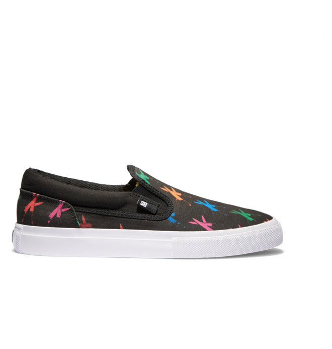 DC x Andy Warhol Manual Slip-On Skate Shoes - Black