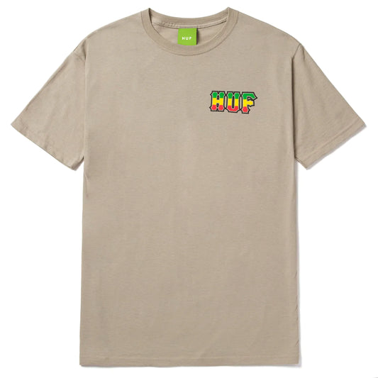 HUF Righteous H T Shirt - Sand
