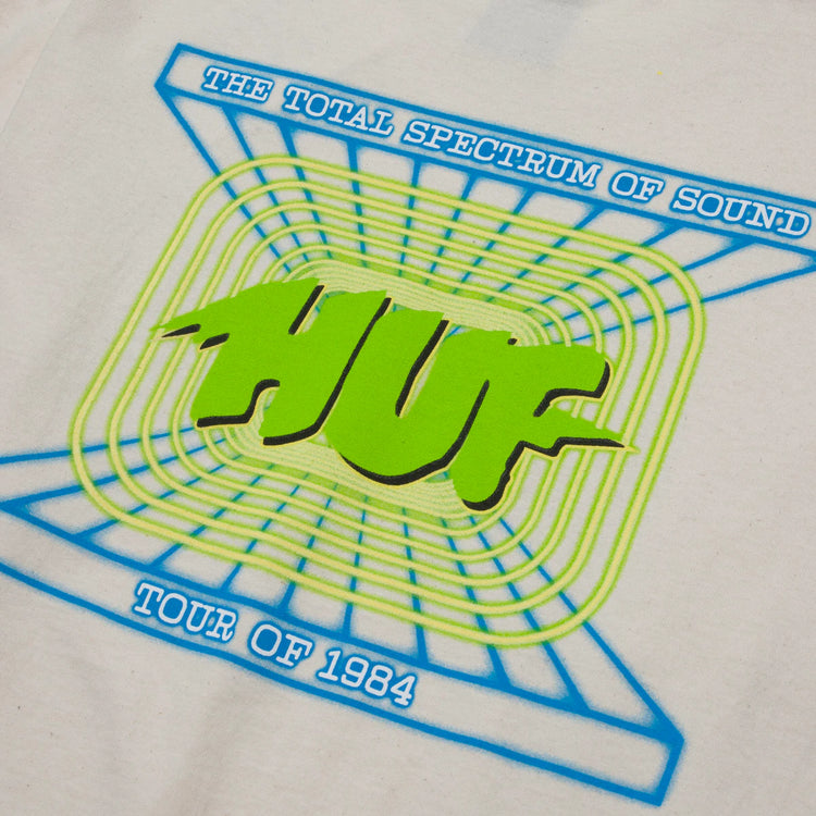 HUF Total Spectrum Longsleeve T Shirt - Natural