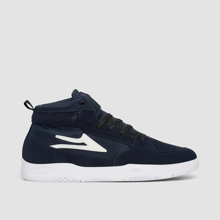 Lakai Trudger Skate Shoes - Navy Suede