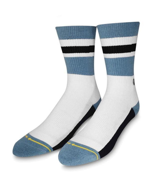 Merge4 Haven White Classic Crew Socks