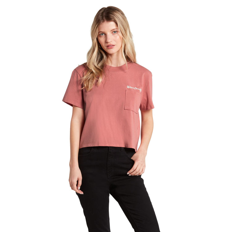 Volcom Pocket Dial T Shirt - Sepia