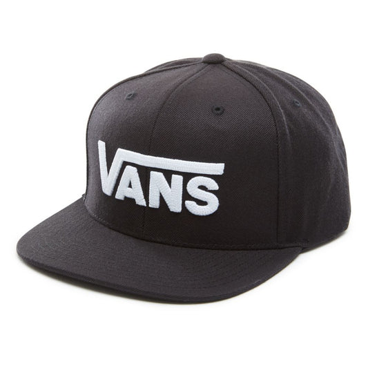 Vans Drop V Snapback Hat - Black/White