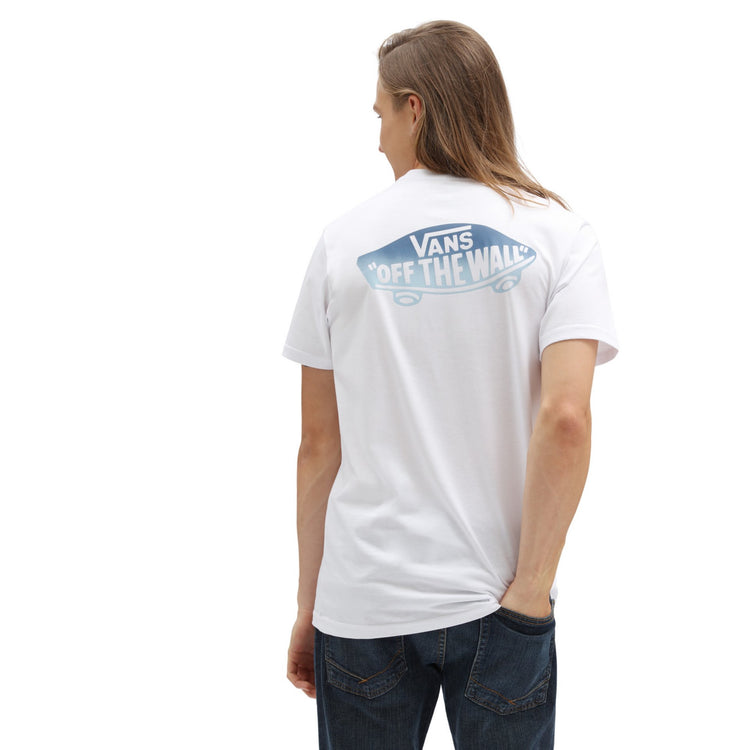 Vans Off The Wall Classic T Shirt - White/Navy