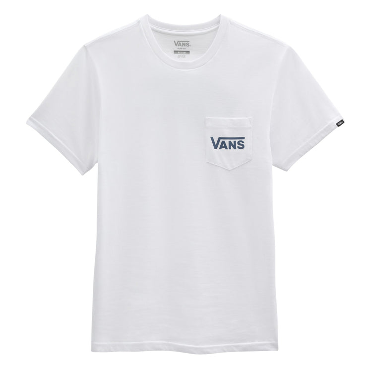 Vans Off The Wall Classic T Shirt - White/Navy