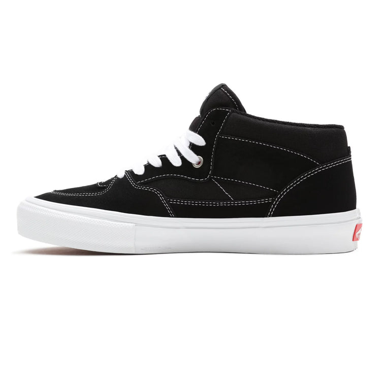 Vans Skate Half Cab Skate Shoes - Black/White