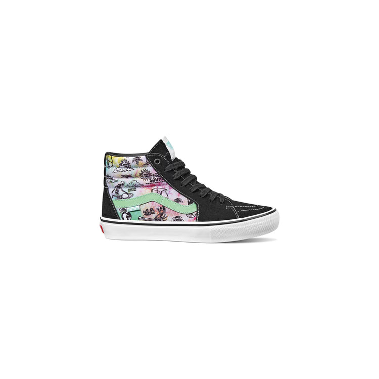 Vans Skate High Shroom Doom - Black/Green