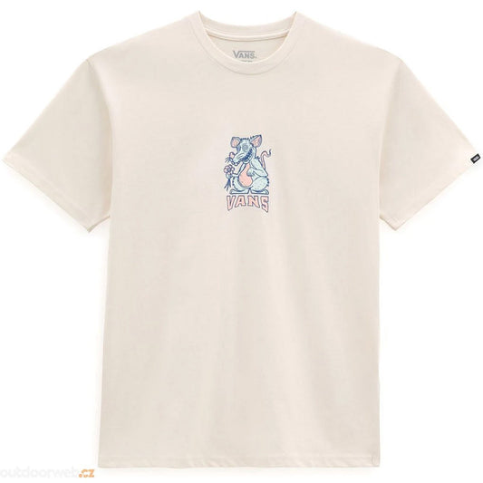 Vans Trippy Rat T Shirt - Antique White