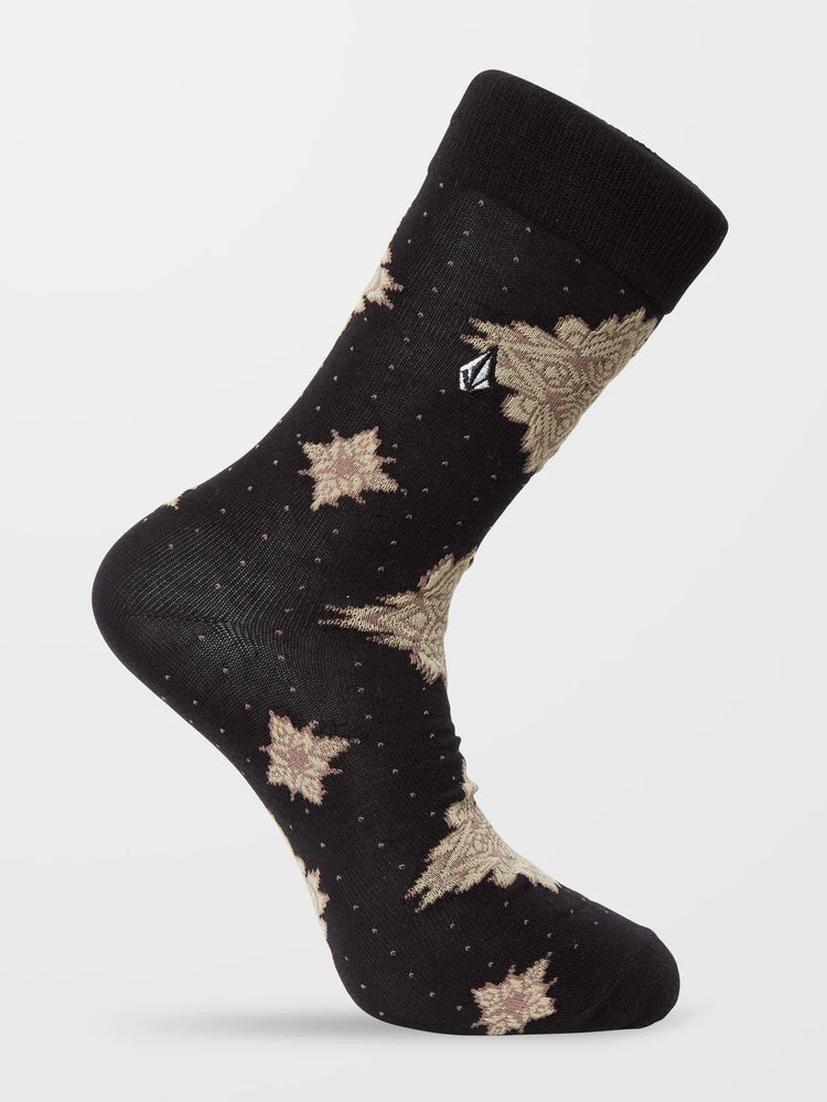 Volcom Grit Mandala Socks - New Black