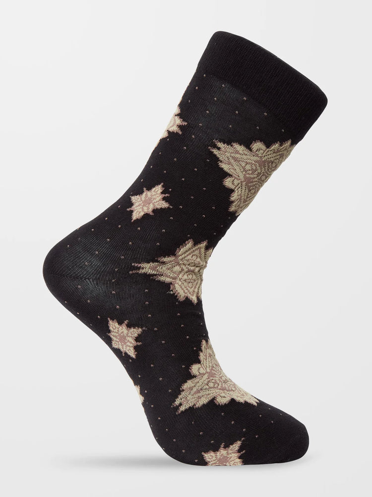 Volcom Grit Mandala Socks - New Black