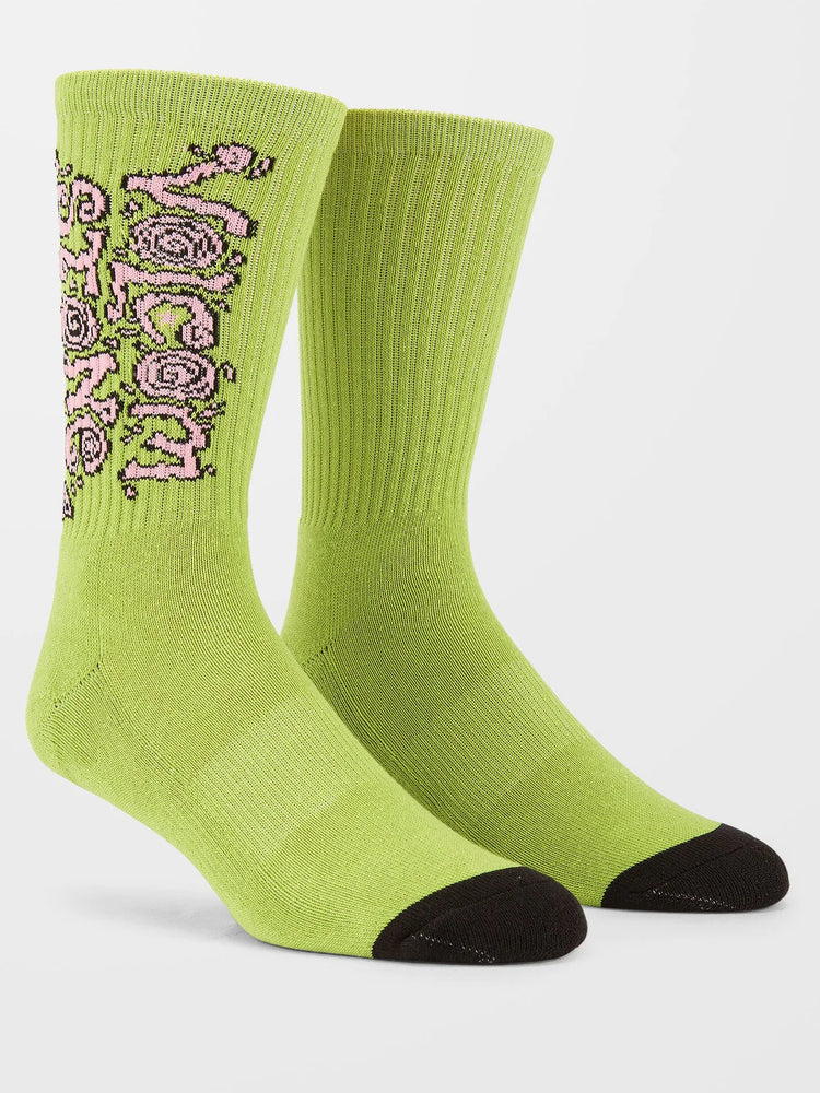 Volcom Justin Hager Socks - Reef Pink