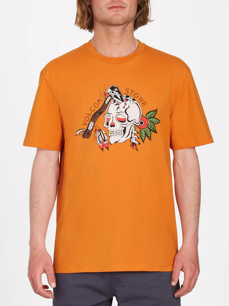 Volcom Lintell T Shirt - Saffron